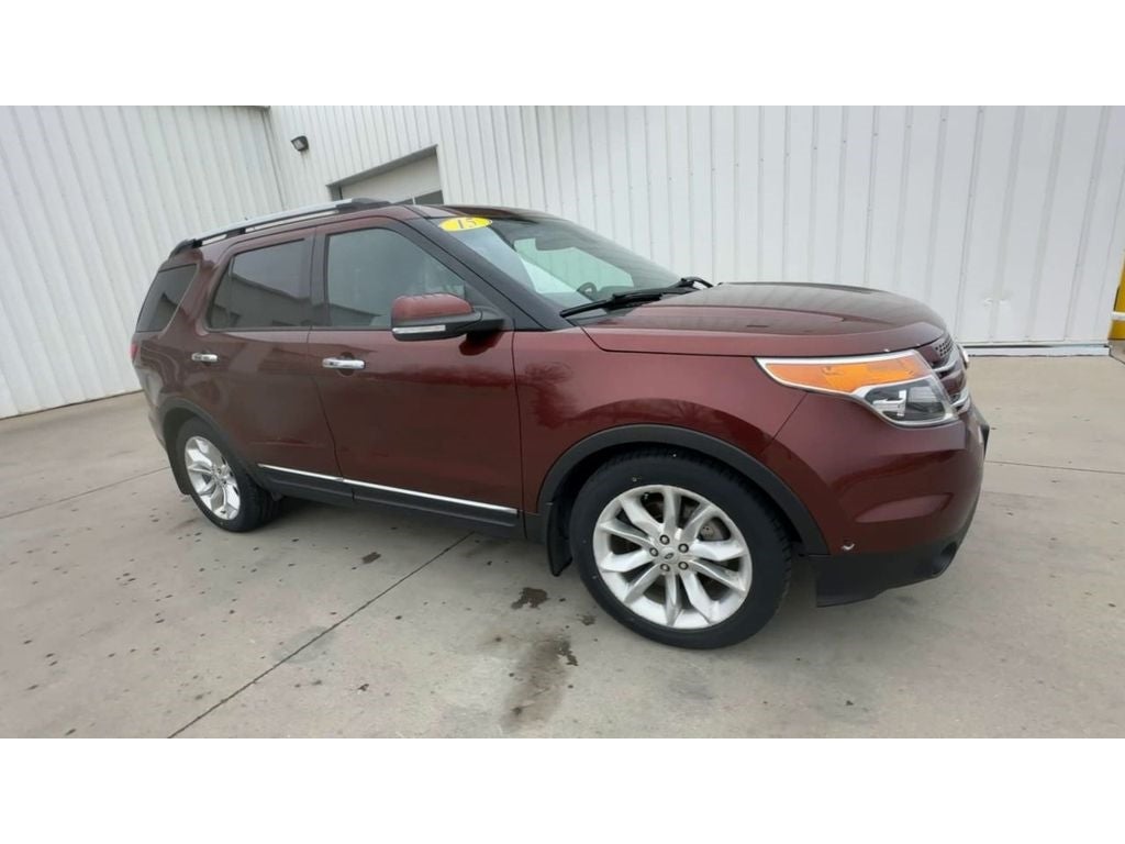 Used 2015 Ford Explorer Limited with VIN 1FM5K8F88FGA55013 for sale in Devils Lake, ND