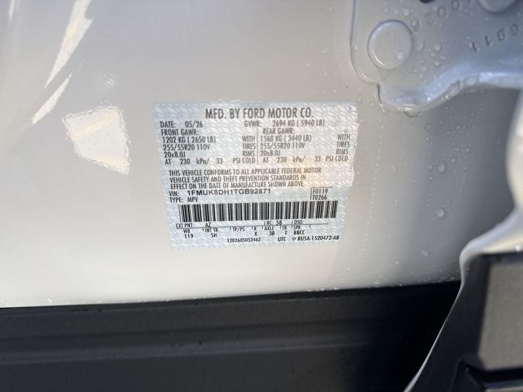 2026 Ford Explorer Active w/200A Pkg
