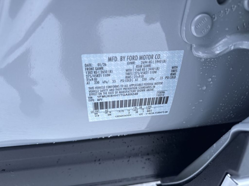 2026 Ford Explorer Platinum