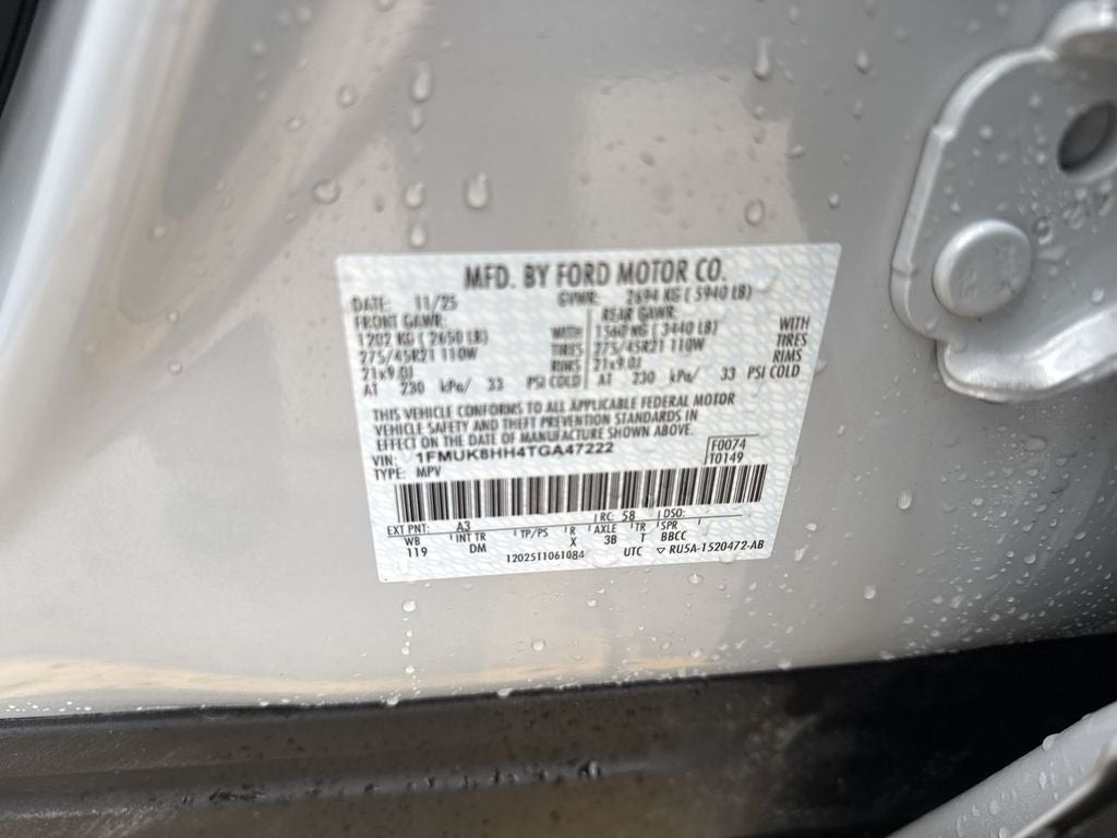2026 Ford Explorer Platinum