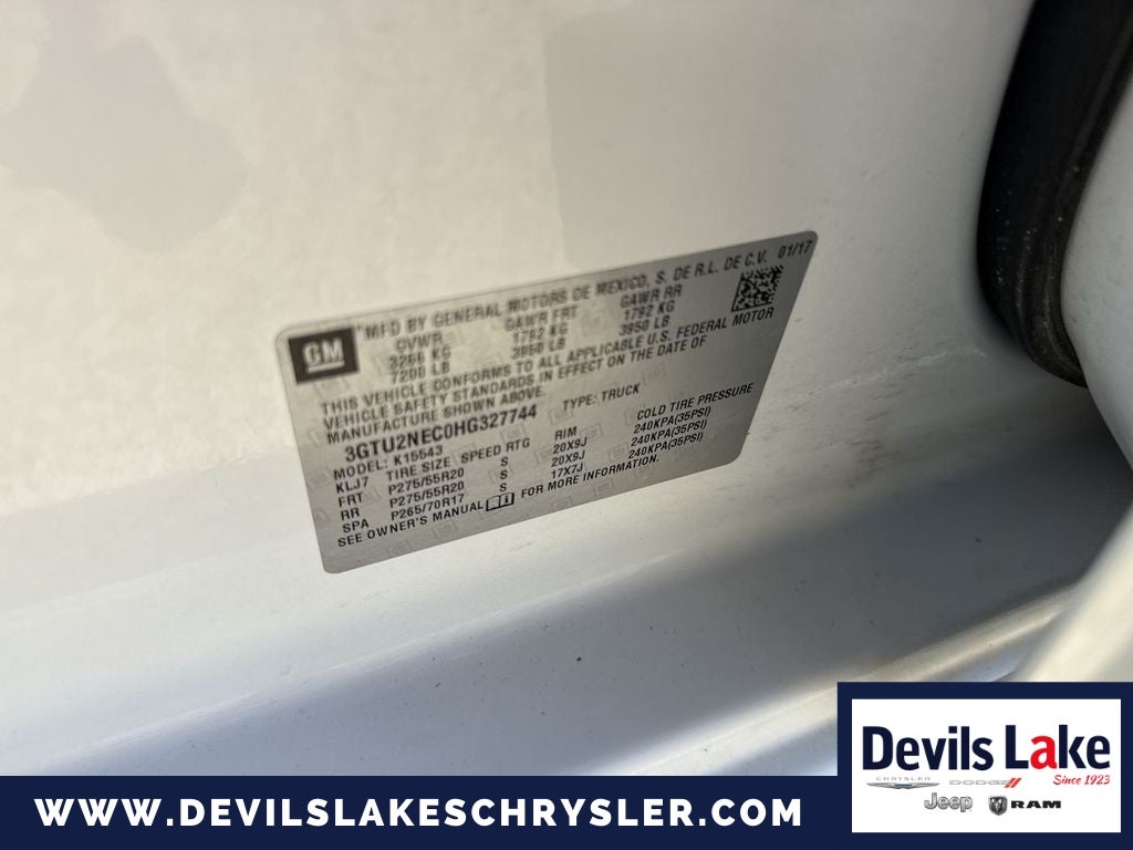 2017 GMC Sierra SLT
