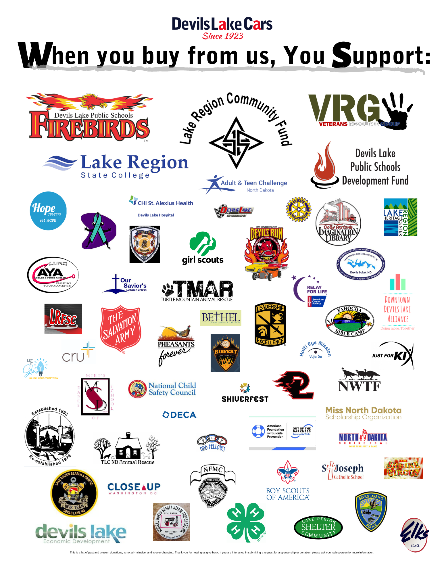 Programs we support at Devils Lake Ford in Devils Lake ND
